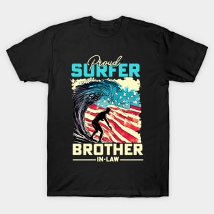 Proud Surfer Brother-in-Law T-Shirt